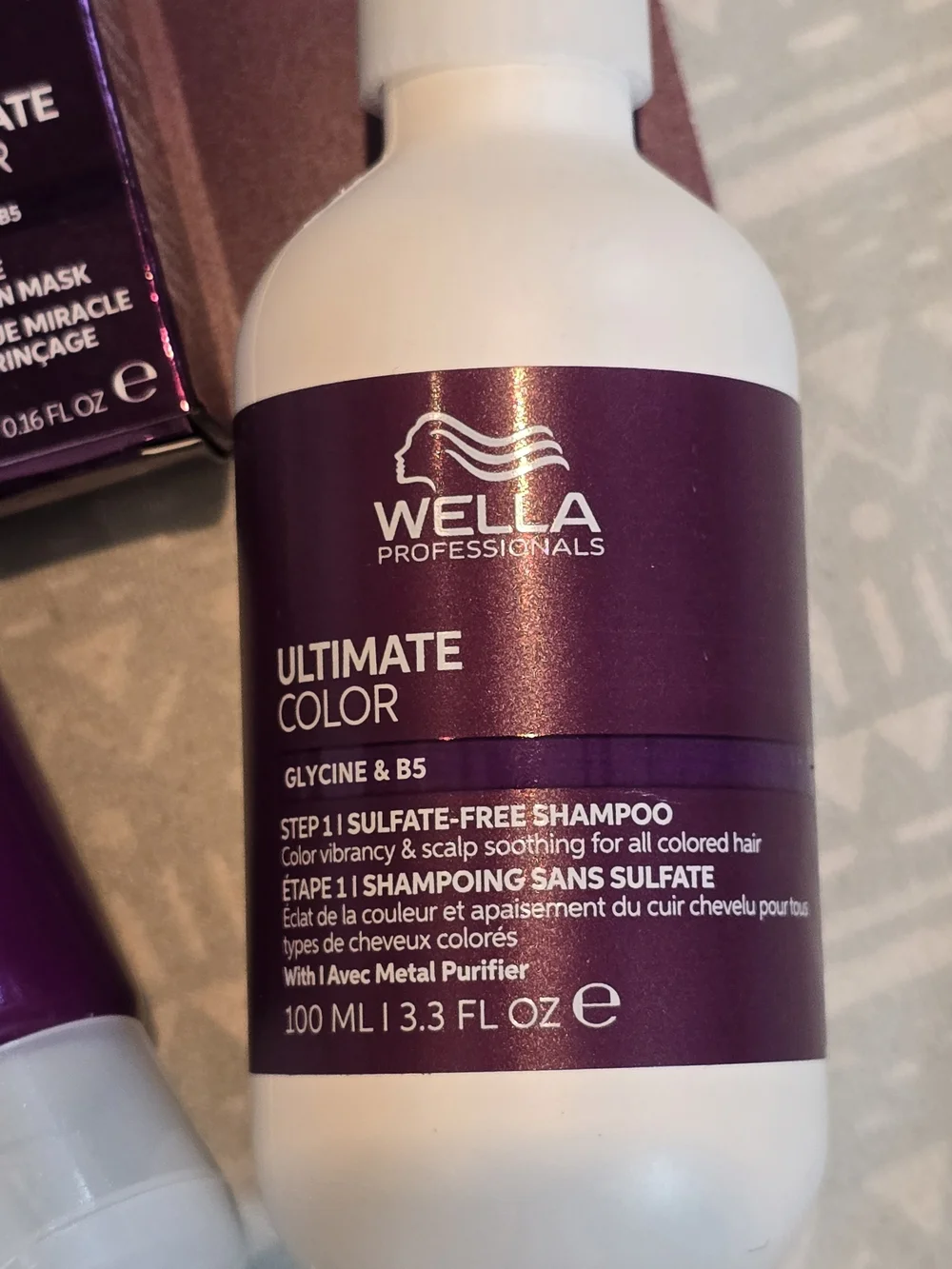 Wella Professionals Ultimate Color Shampoo, Conditioner & Mask Set - Travel Size